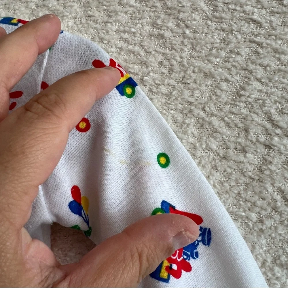 OshKosh B’Gosh NWT Infant Vintage Trains‎ Long Sleeve Shirt Size 3-6 Months